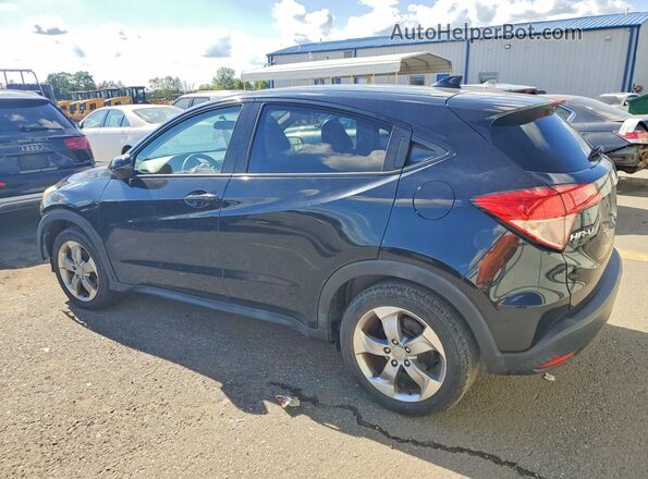 3CZRU6H50HM715006 2017 HONDA HR-V Black Trasero izquierdo