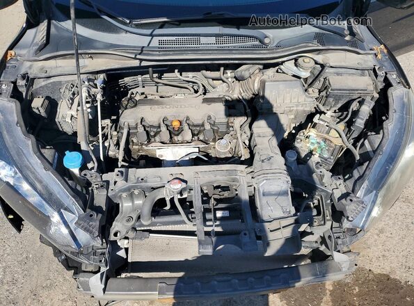 3CZRU6H50HM715006 2017 HONDA HR-V Black Vista del compartimento del motor