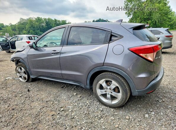 3CZRU6H50HM720366 2017 HONDA HR-V Gray Trasero izquierdo