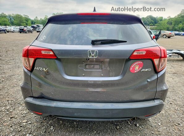 3CZRU6H50HM720366 2017 HONDA HR-V Gray Vista trasera