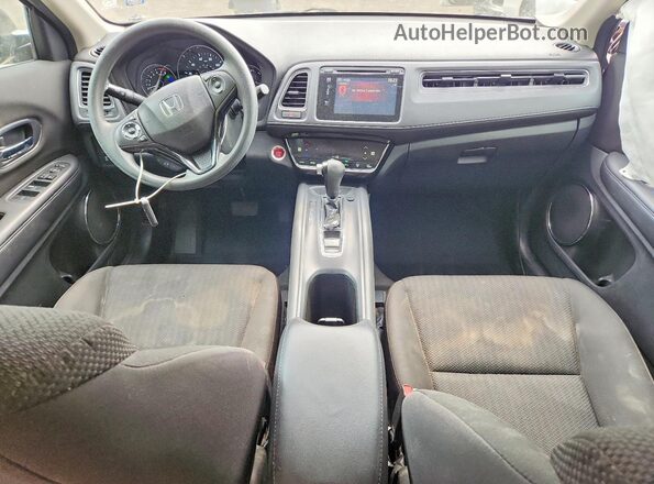 3CZRU6H50HM720366 2017 HONDA HR-V Gray Vista del salpicadero