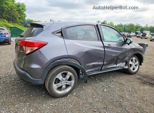 3CZRU6H50HM720366 2017 HONDA HR-V Gray Trasero derecho