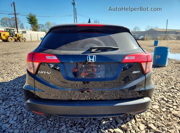 3CZRU6H50JG719836 2018 HONDA HR-V Black Widok z tyłu