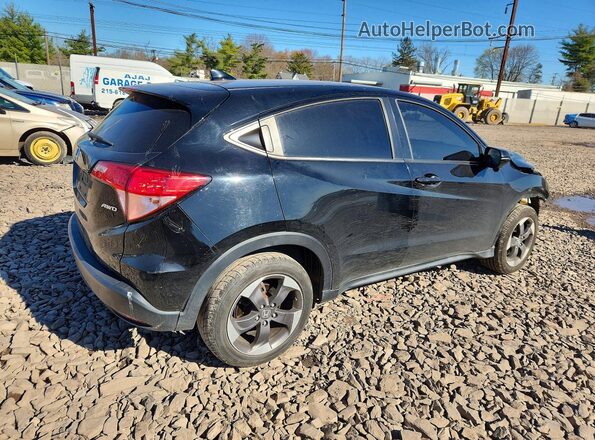 3CZRU6H50JG719836 2018 HONDA HR-V Black Tył prawy