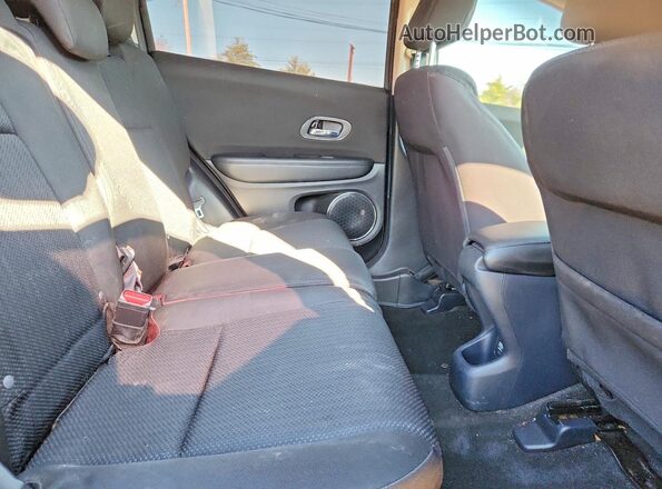 3CZRU6H50JG719836 2018 HONDA HR-V Black Widok wnętrza z tyłu