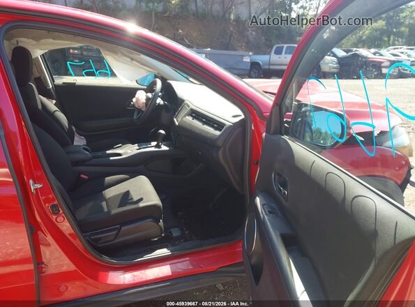 3CZRU6H50JM726772 2018 HONDA HR-V Red Vista interior delantera