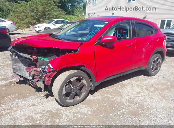3CZRU6H50JM726772 2018 HONDA HR-V Red Vista tres cuartos delantera izquierda
