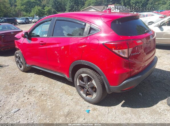 3CZRU6H50JM726772 2018 HONDA HR-V Red Trasero izquierdo