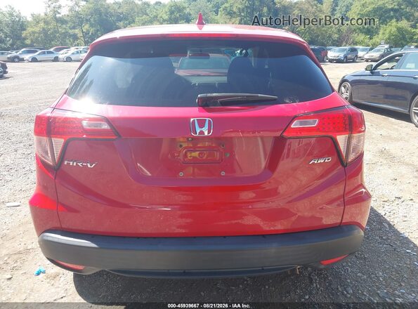 3CZRU6H50JM726772 2018 HONDA HR-V Red 
