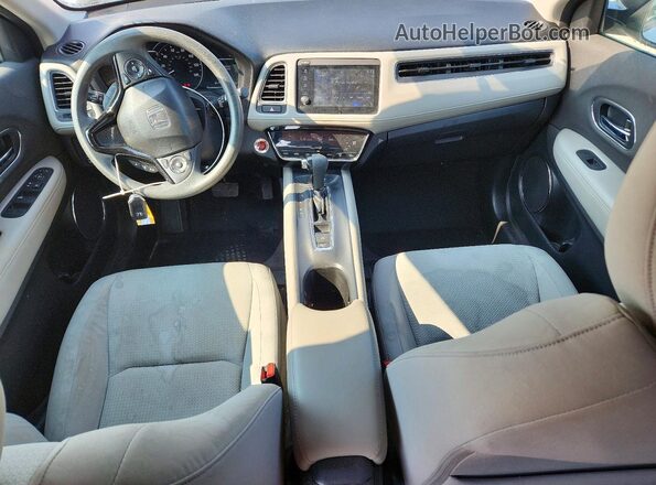 3CZRU6H50KM730984 2019 HONDA HR-V Gray Vista del salpicadero