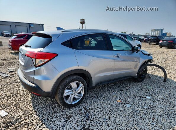 3CZRU6H50KM730984 2019 HONDA HR-V Gray Trasero derecho