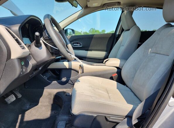 3CZRU6H50KM730984 2019 HONDA HR-V Gray Vista interior delantera