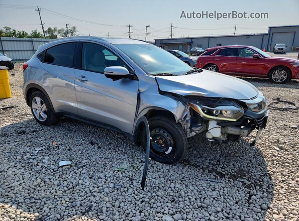 3CZRU6H50KM730984 2019 HONDA HR-V Gray Delantero derecho