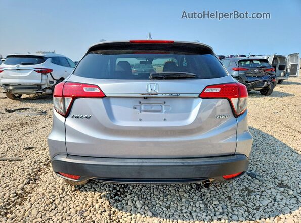 3CZRU6H50KM730984 2019 HONDA HR-V Gray Vista trasera