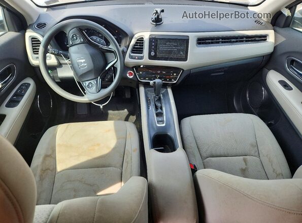 3CZRU6H50MM712911 2021 HONDA HR-V White Առջևի վահանակի տեսք