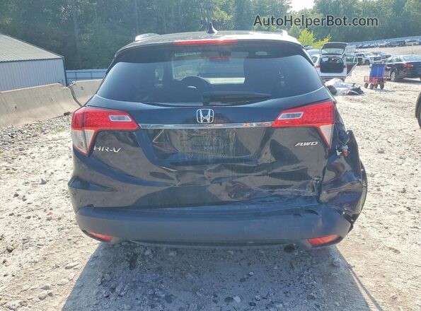 3CZRU6H50NM706270 2022 HONDA HR-V Black Հետևի տեսք