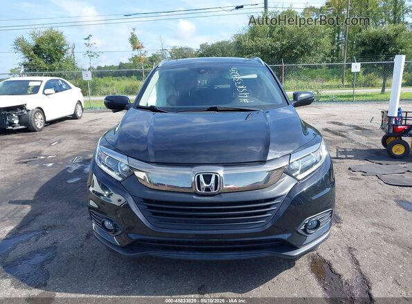 3CZRU6H50NM747160 2022 HONDA HR-V Black Instrument cluster view