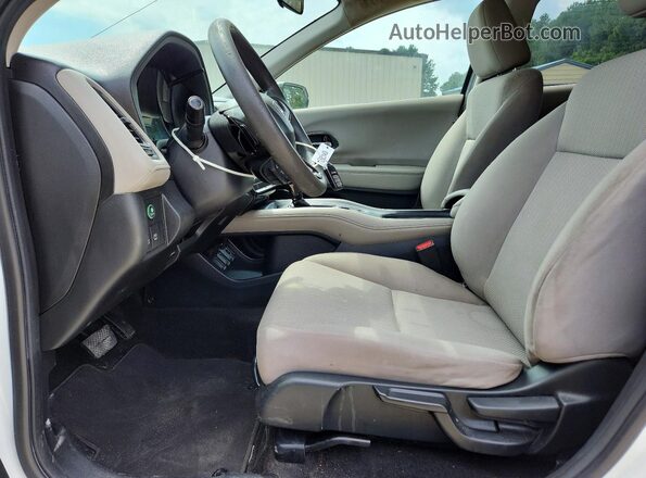 3CZRU6H51GM757666 2016 HONDA HR-V White Vista interior delantera
