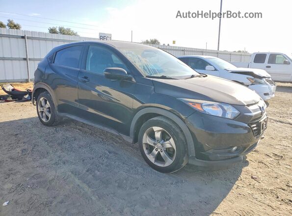 3CZRU6H51HM719811 2017 HONDA HR-V Black Przód prawy