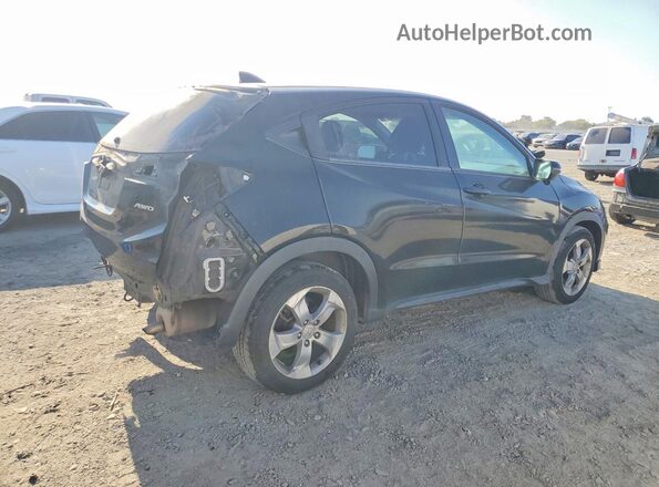 3CZRU6H51HM719811 2017 HONDA HR-V Black Tył prawy