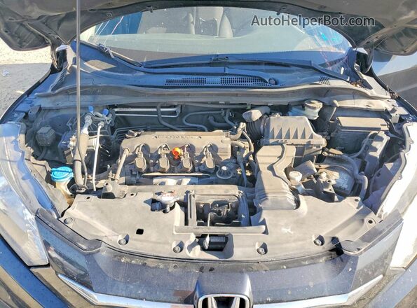 3CZRU6H51HM719811 2017 HONDA HR-V Black Widok wnętrza z tyłu