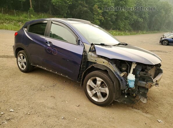 3CZRU6H51HM731585 2017 HONDA HR-V Blue Передня права чверть