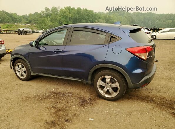 3CZRU6H51HM731585 2017 HONDA HR-V Blue Задня ліва чверть