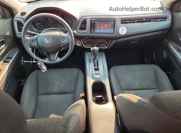 3CZRU6H51JG715813 2018 HONDA HR-V Gray Вид панелі приладів
