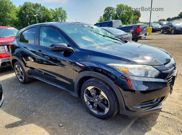 3CZRU6H51JM712606 2018 HONDA HR-V Black Առջևի աջ