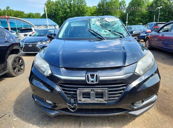 3CZRU6H51JM712606 2018 HONDA HR-V Black Դիմացի տեսք
