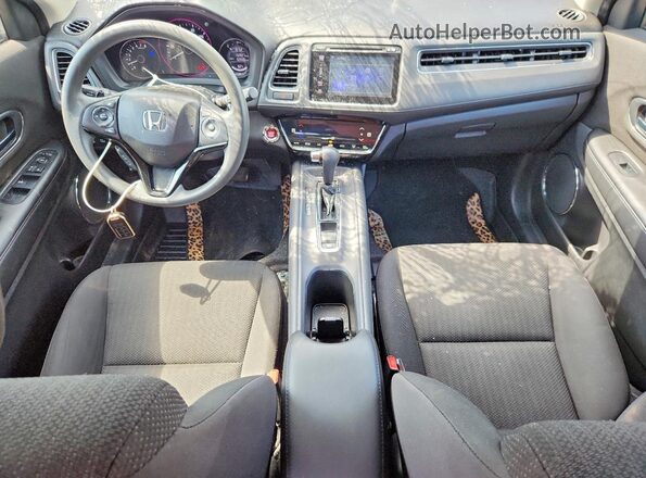 3CZRU6H51JM712606 2018 HONDA HR-V Black Առջևի վահանակի տեսք