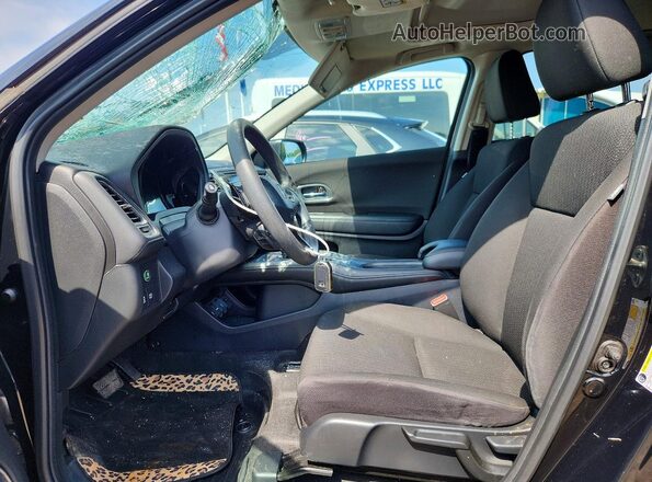 3CZRU6H51JM712606 2018 HONDA HR-V Black Սալոնի դիմացի տեսք