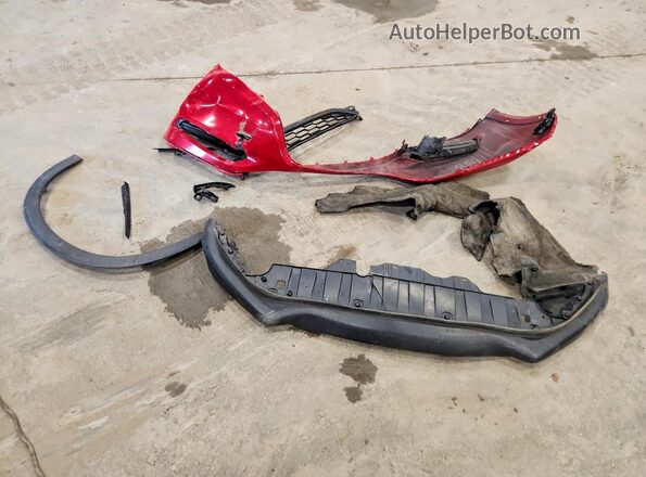 3CZRU6H51JM729583 2018 HONDA HR-V Red Շարժիչի բաժամունքի տեսք