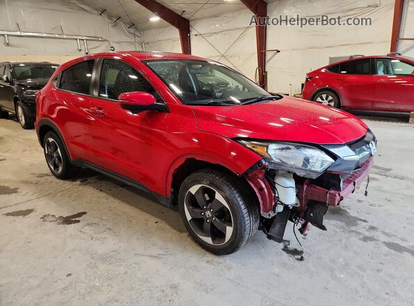 3CZRU6H51JM729583 2018 HONDA HR-V Red Առջևի աջ