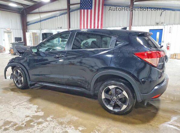 3CZRU6H51JM731821 2018 HONDA HR-V Black Հետևի ձախ