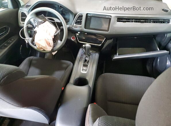 3CZRU6H51JM731821 2018 HONDA HR-V Black Առջևի վահանակի տեսք