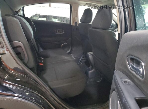 3CZRU6H51JM731821 2018 HONDA HR-V Black Սալոնի հետևի տեսք
