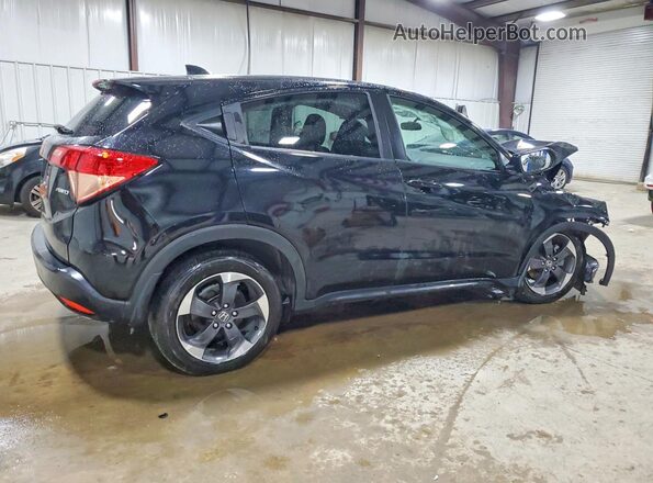 3CZRU6H51JM731821 2018 HONDA HR-V Black Հետևի աջ