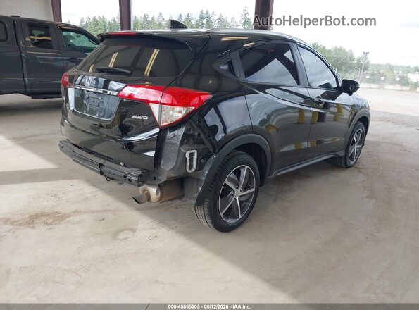 3CZRU6H51NM716189 2022 HONDA HR-V Black Rear right