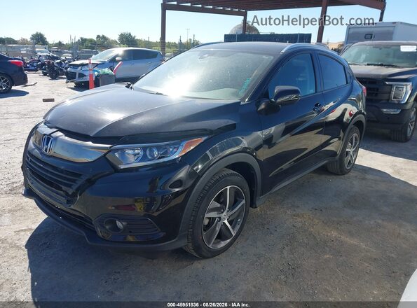 3CZRU6H51NM764968 2022 HONDA HR-V Black Przód lewy