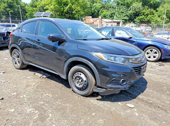 3CZRU6H51NM768020 2022 HONDA HR-V Черный Передняя правая четверть