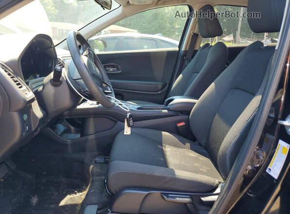 3CZRU6H51NM768020 2022 HONDA HR-V Черный Вид салона спереди