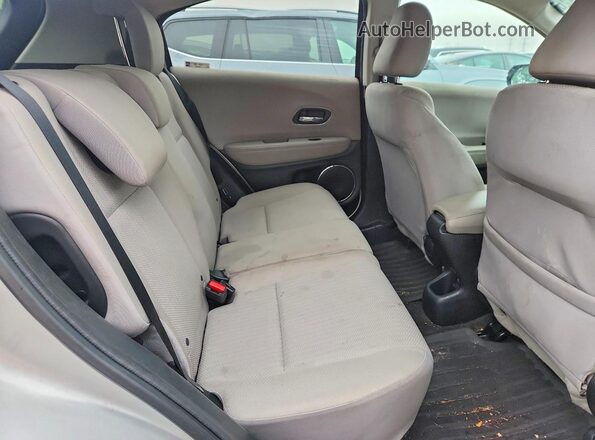 3CZRU6H52GM706094 2016 HONDA HR-V Серебряный Вид задних сидений