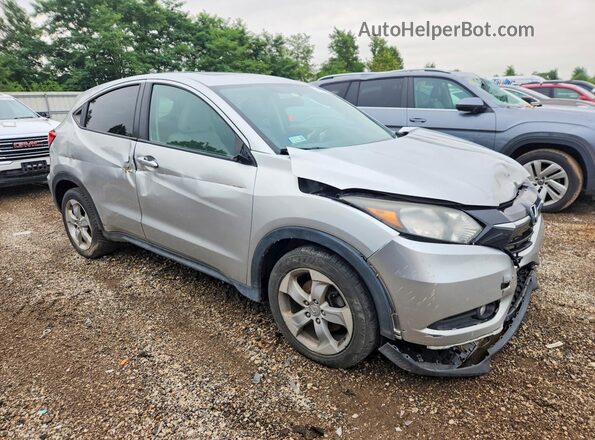3CZRU6H52GM706094 2016 HONDA HR-V Серебряный Передняя правая четверть