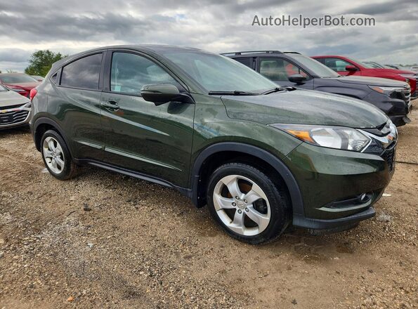 3CZRU6H52GM742383 2016 HONDA HR-V Green Առջևի աջ