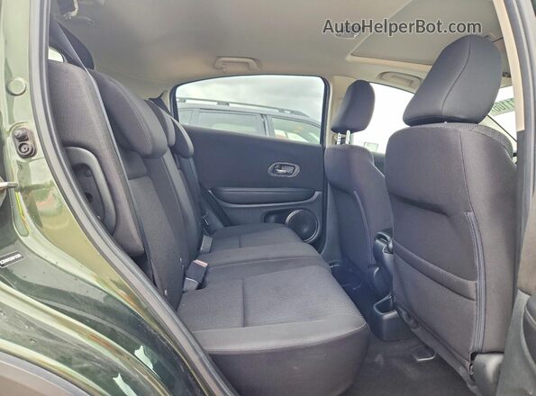 3CZRU6H52GM742383 2016 HONDA HR-V Green Հետևի նստատեղերի տեսք