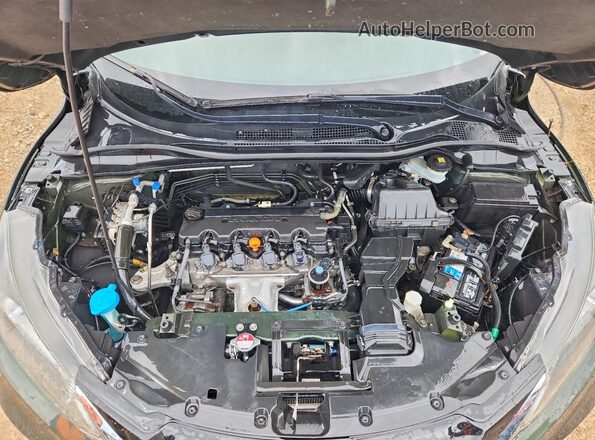 3CZRU6H52GM742383 2016 HONDA HR-V Green Սալոնի հետևի տեսք