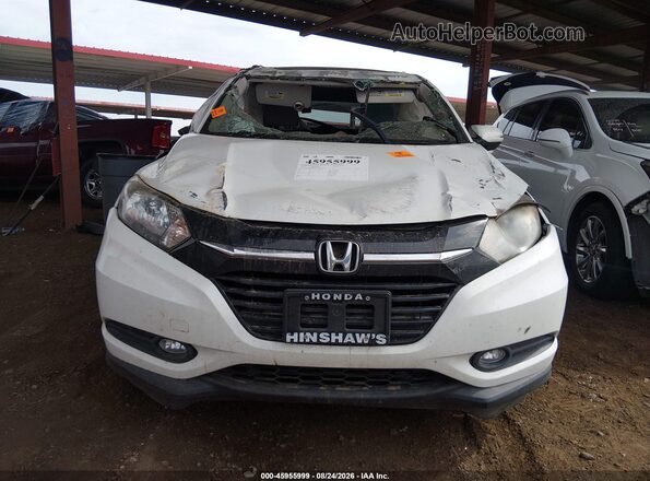 3CZRU6H52GM743680 2016 HONDA HR-V White Widok zestawu wskaźników