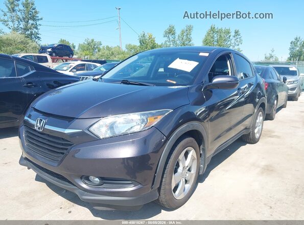 3CZRU6H52GM748734 2016 HONDA HR-V Black Передня ліва чверть