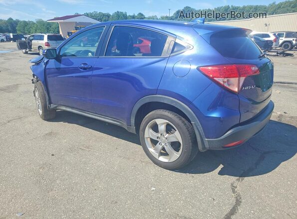 3CZRU6H52HM719493 2017 HONDA HR-V Blue Հետևի ձախ